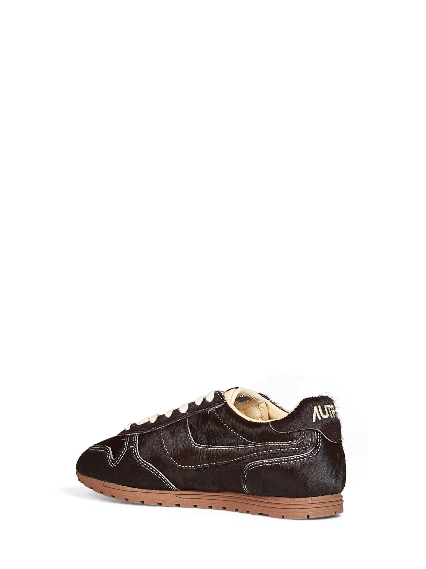 Brown calf hair Windspin sneakers