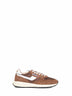 Sneakers Reelwind Low in nylon e suede marrone