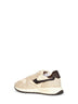 Platinum nylon and glitter suede Reelwind Low sneakers