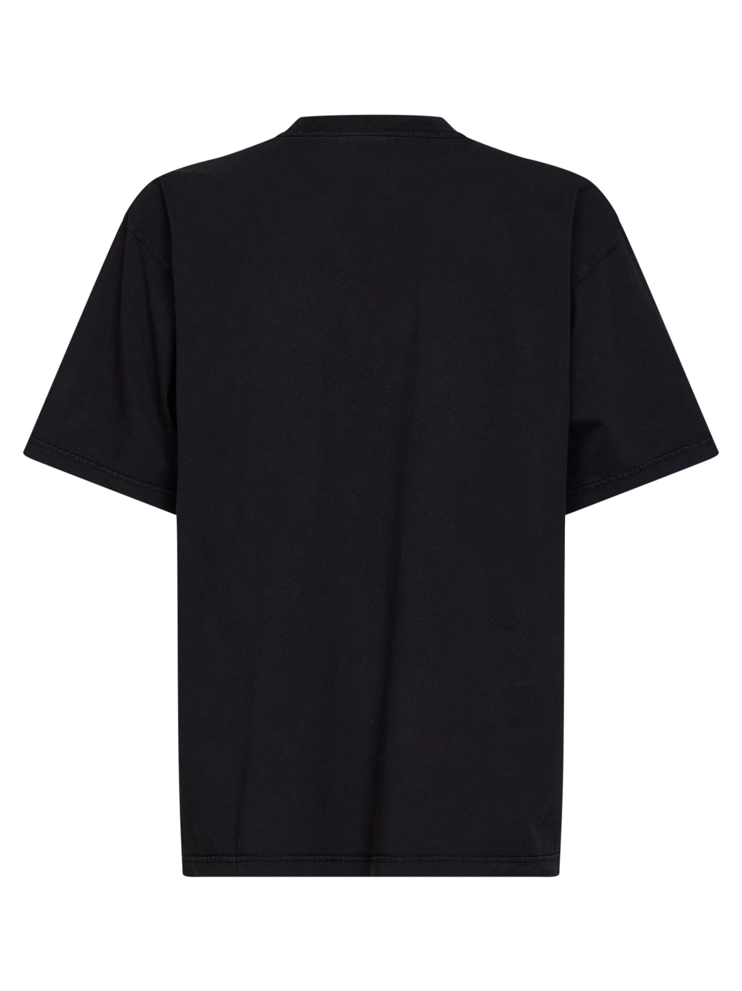 T-Shirt The Address Vestibilità Media nero slavato