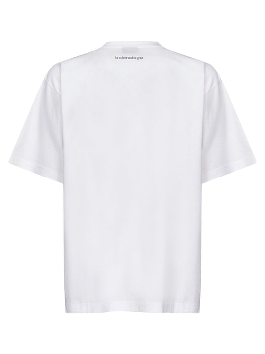 T-Shirt Bodies Vestibilità Media bianca