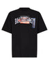 Black Bumper Stickers Medium Fit T-Shirt