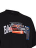 Black Bumper Stickers Medium Fit T-Shirt