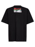 Black Bumper Stickers Medium Fit T-Shirt
