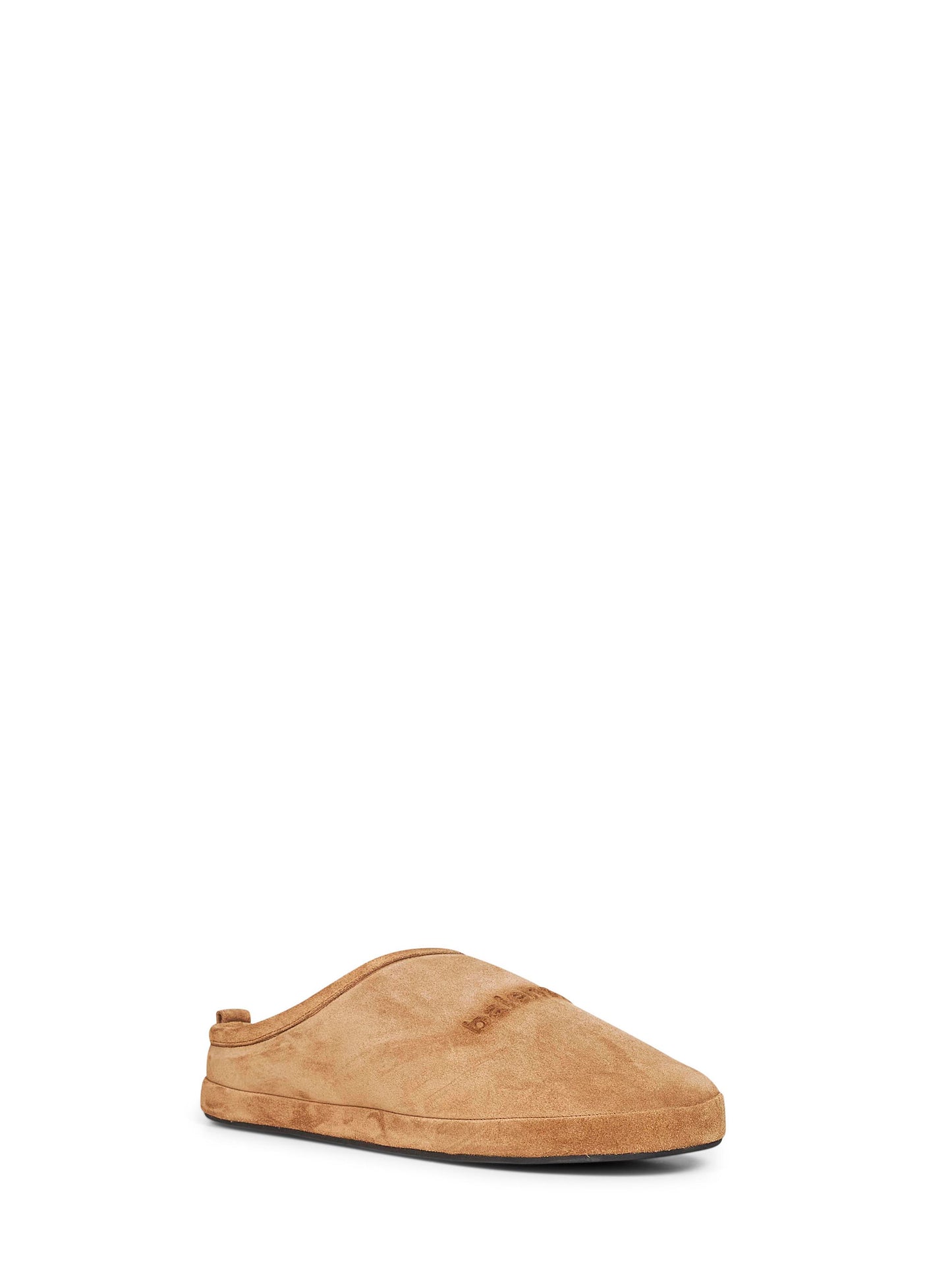 Slipper Alaska in pelle scamosciata marrone