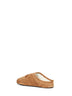 Slipper Alaska in pelle scamosciata marrone