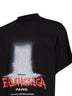 T-Shirt The Door Oversize nera
