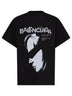 Black Lady In Shades Oversize T-Shirt