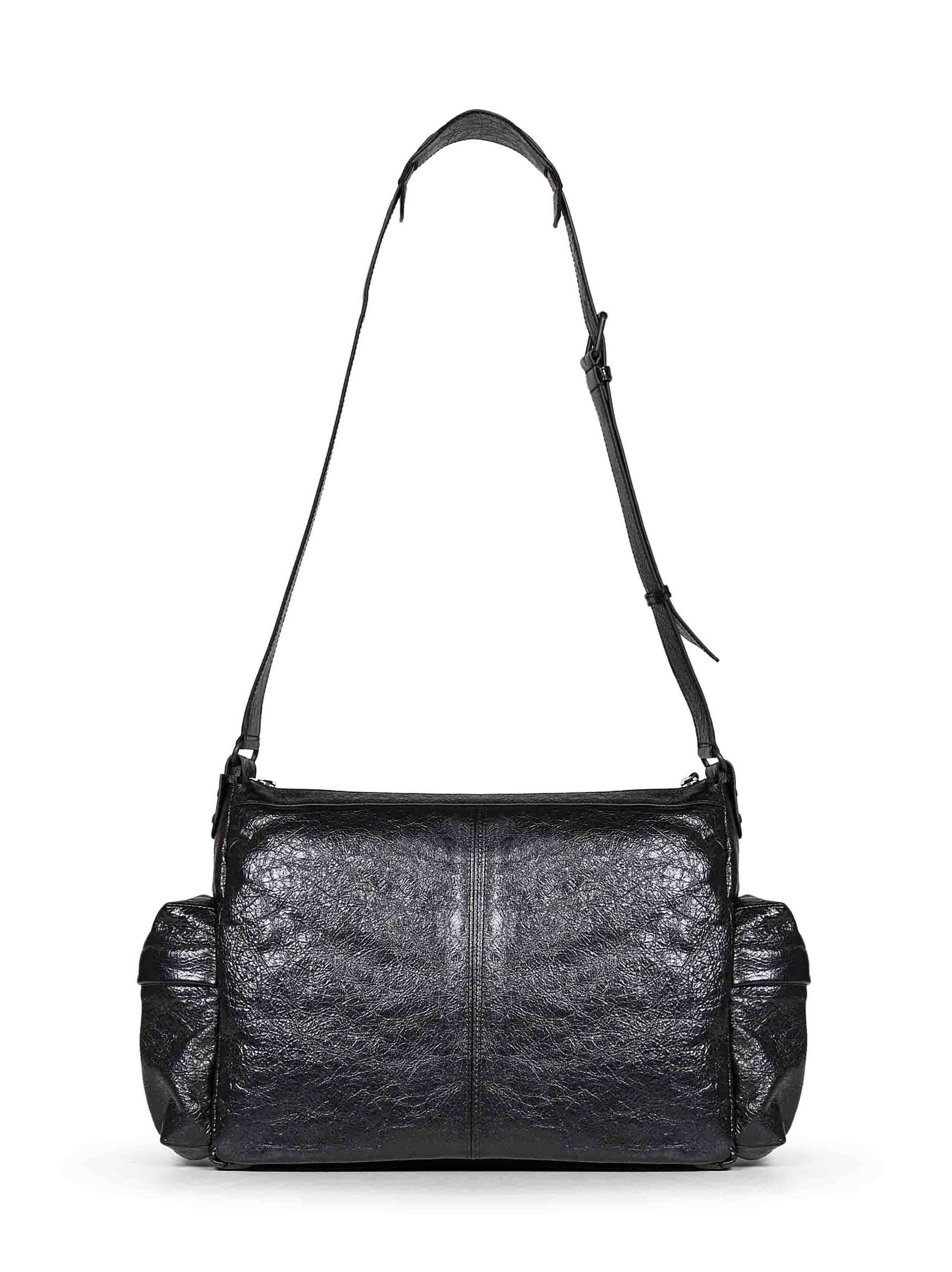Black Le City Multipocket Crossbody Bag Medium