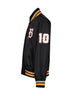 Giacca Varsity in twill stile bomber nero