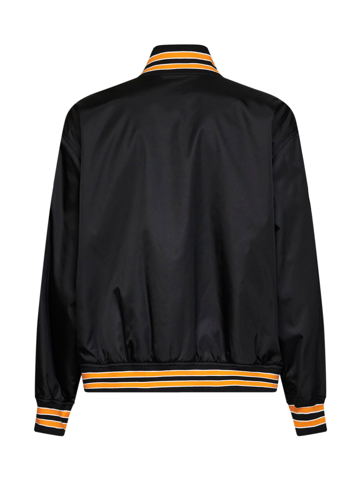 Giacca Varsity in twill stile bomber nero