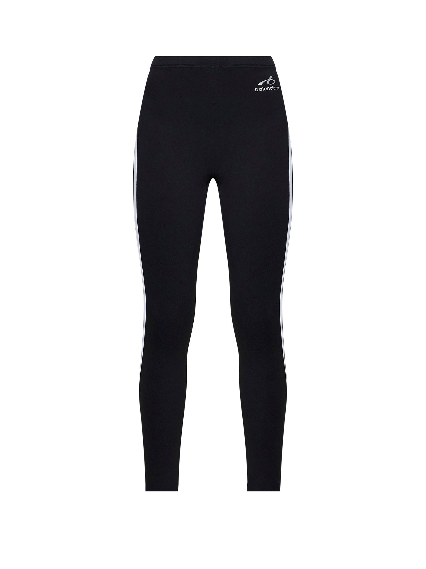 Black and white technical fabric TechWear Leggings