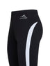 Black and white technical fabric TechWear Leggings