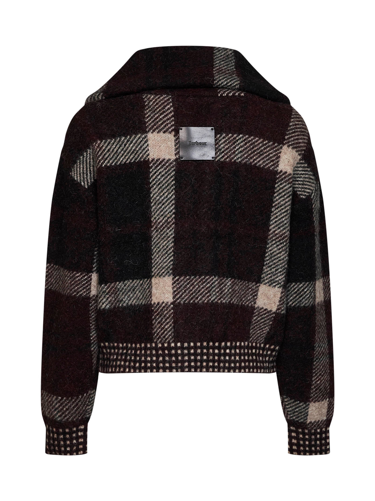 Tartan alpaca and wool-blend Carville zip-up blouson