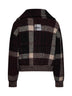 Tartan alpaca and wool-blend Carville zip-up blouson