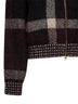 Tartan alpaca and wool-blend Carville zip-up blouson
