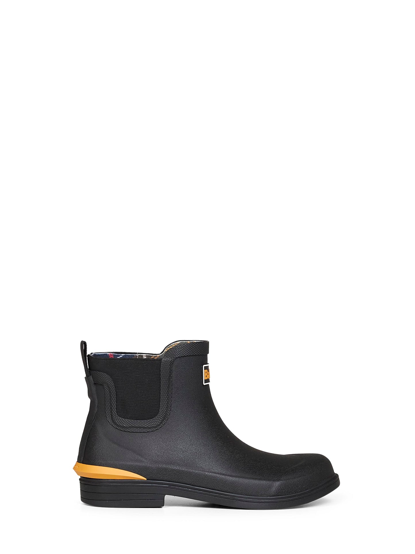 Black Abbeyfield rubber ankle boots<BR/>