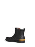 Black Abbeyfield rubber ankle boots<BR/>