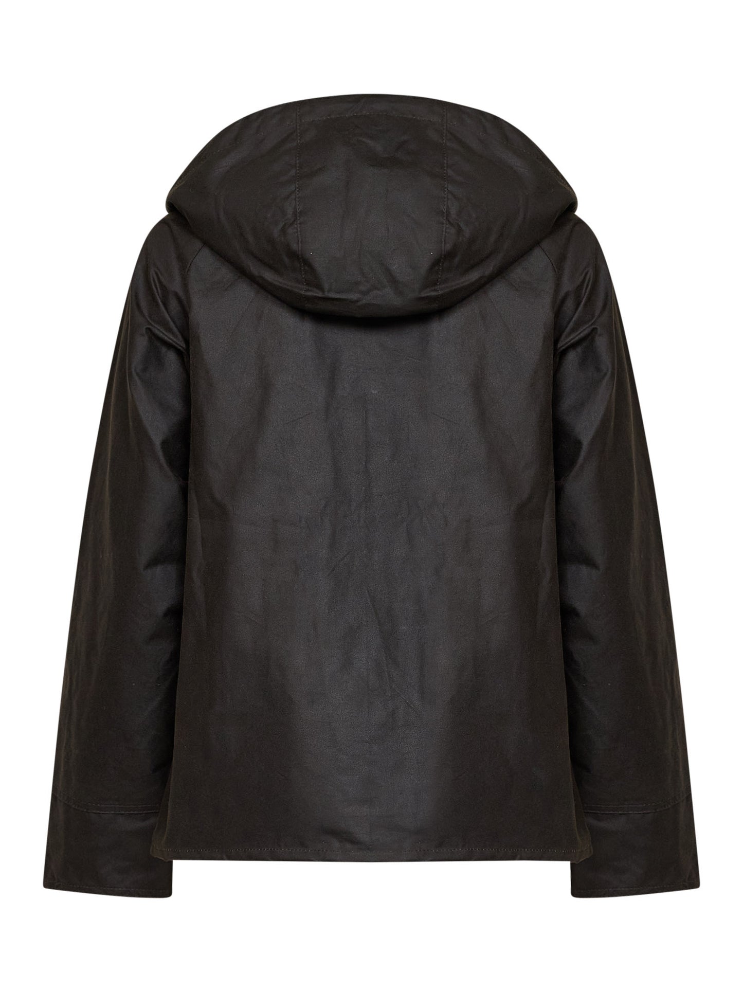 Olive waxed cotton Avon hooded jacket