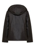 Olive waxed cotton Avon hooded jacket