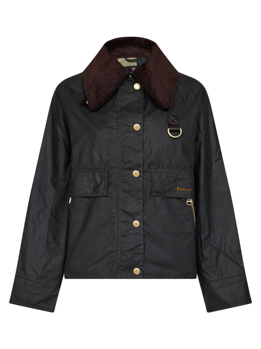 Sage waxed cotton Catton jacket