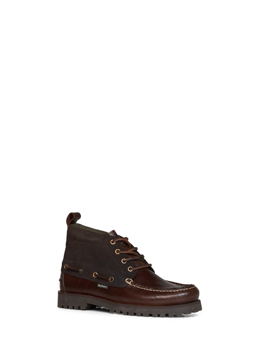 Dark brown Harle chukka boots