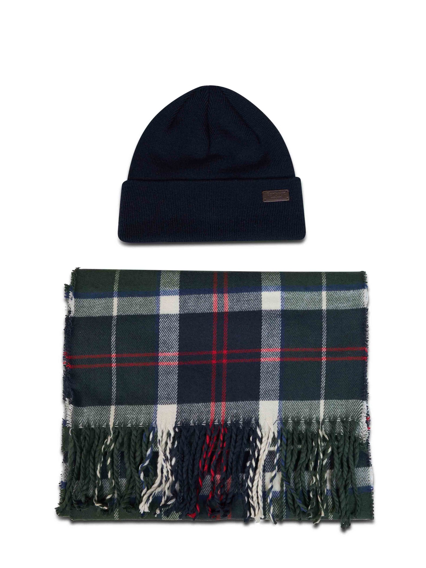 Swinton beanie and Galingale scarf gift set