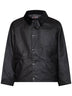 Giacca OS Transport in cotone cerato nero