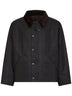 Green tartan Transport waxed jacket