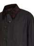 Green tartan Transport waxed jacket