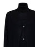 Twin set in lana vergine nero