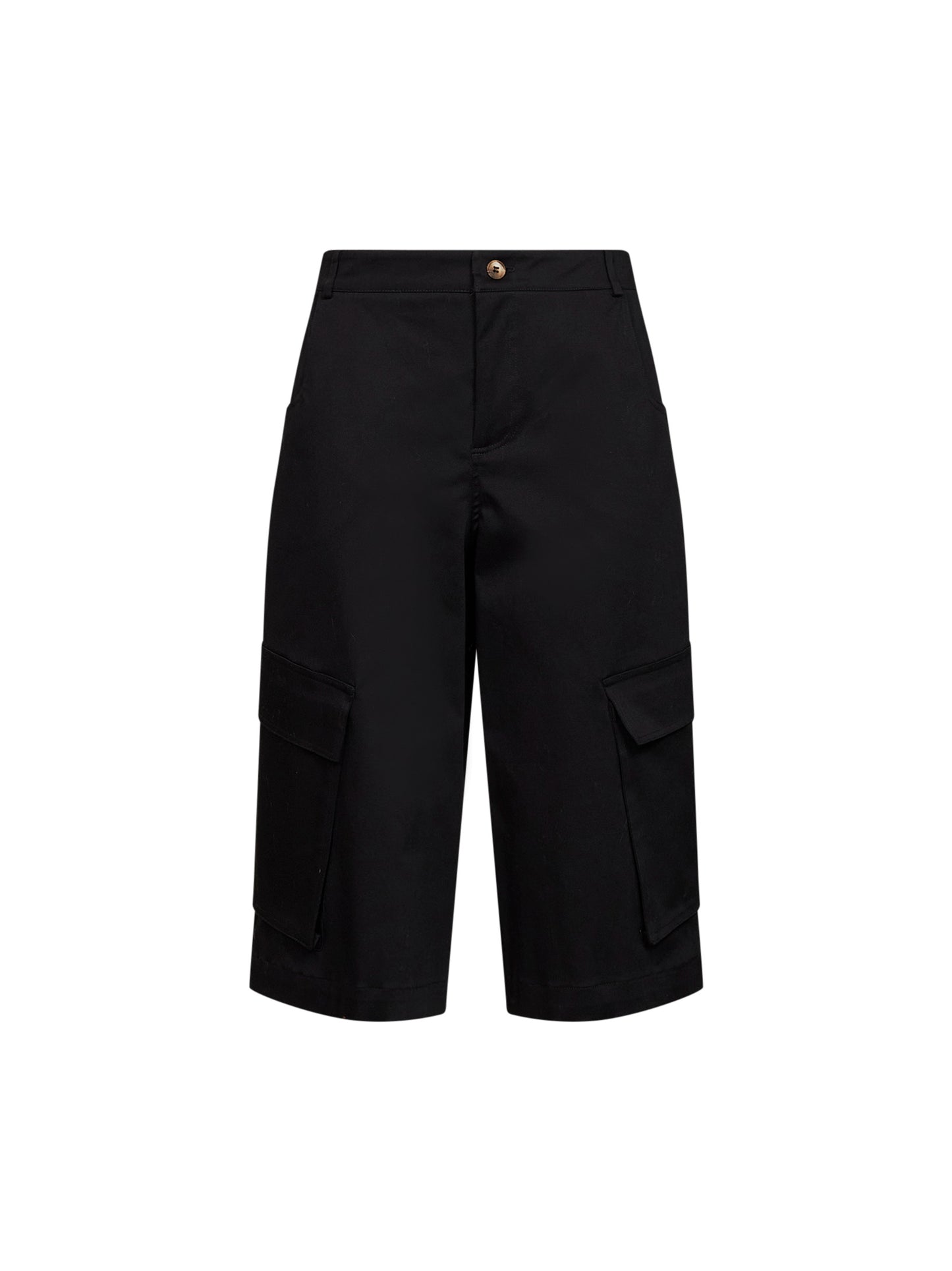 Onyx cotton Basco cargo Bermuda shorts