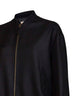 Onyx chevron wool Bellica bomber jacket