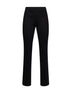 Pantaloni a zampa Pagyte in jersey stretch di misto viscosa onice