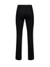 Pantaloni a zampa Pagyte in jersey stretch di misto viscosa onice