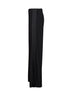 Pantaloni ampi Pika in crêpe nero