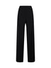 Onyx crêpe Pulse palazzo trousers