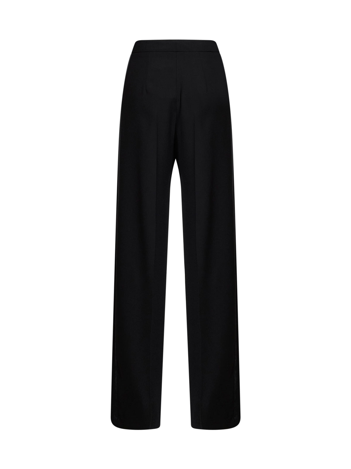 Onyx crêpe Pulse palazzo trousers