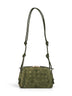 Pochette Concert verde tweed