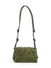 Pochette Concert verde tweed