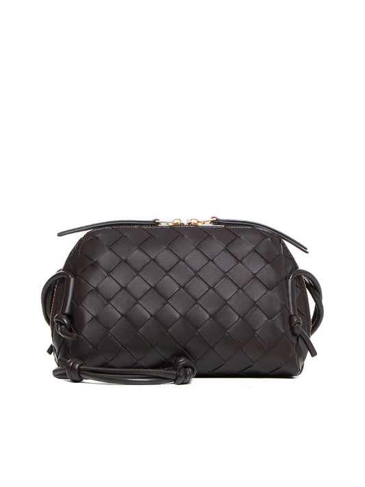Intrecciato Leather Concert Pouch