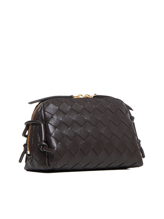 Intrecciato Leather Concert Pouch
