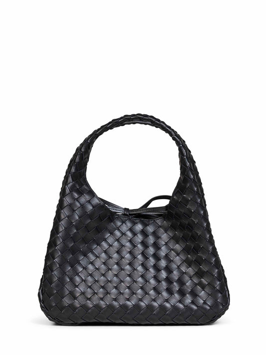 Borsa a spalla Campana media nera