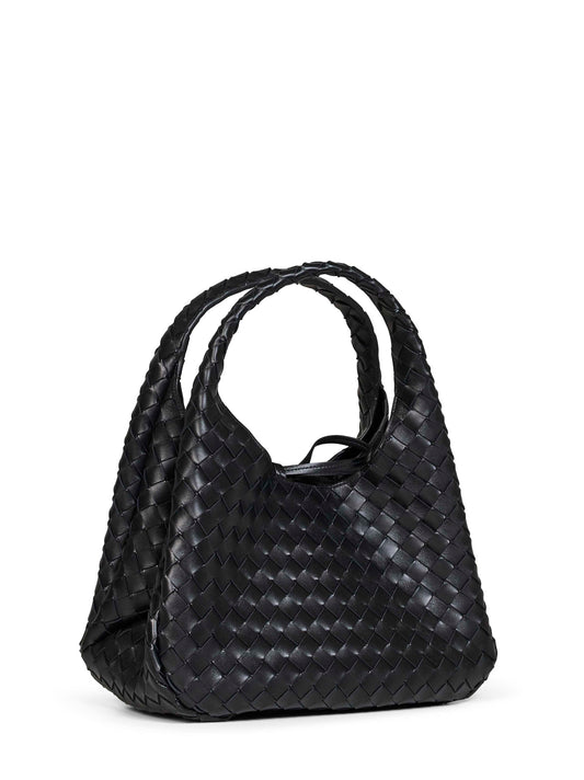 Borsa a spalla Campana media nera