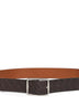 Cintura reversibile Reverso in pelle bicolore