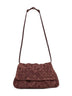Pochette Giorno bordeaux<BR/>
