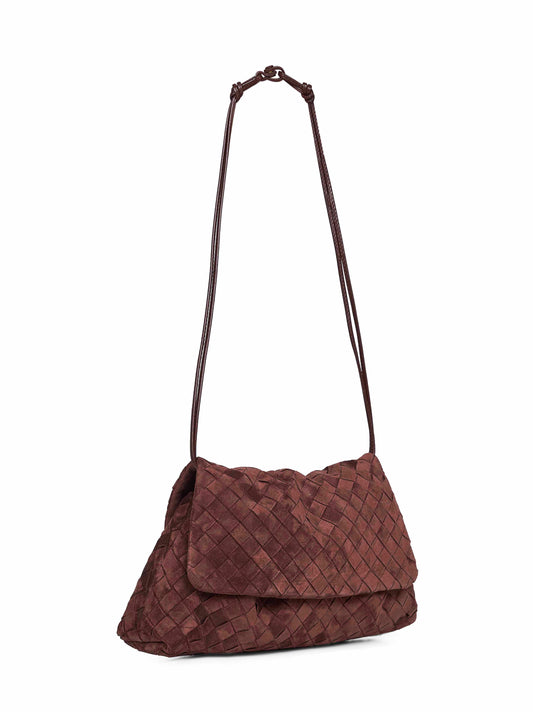 Pochette Giorno bordeaux<BR/>