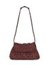 Pochette Giorno bordeaux<BR/>