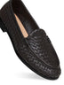 Espresso Intrecciato nappa leather Silenzio loafers