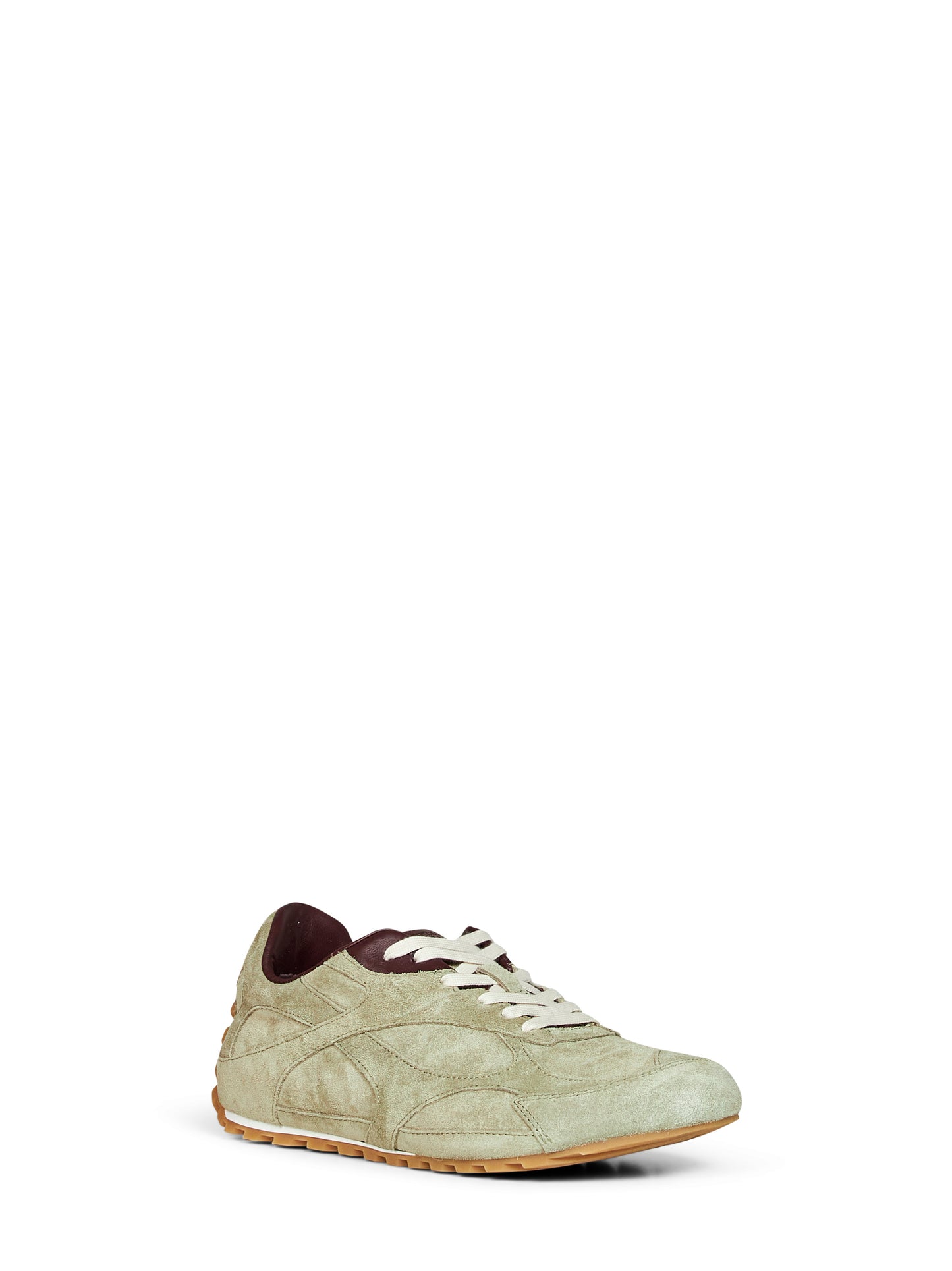 Travertine suede Orbit Flash low-top sneakers